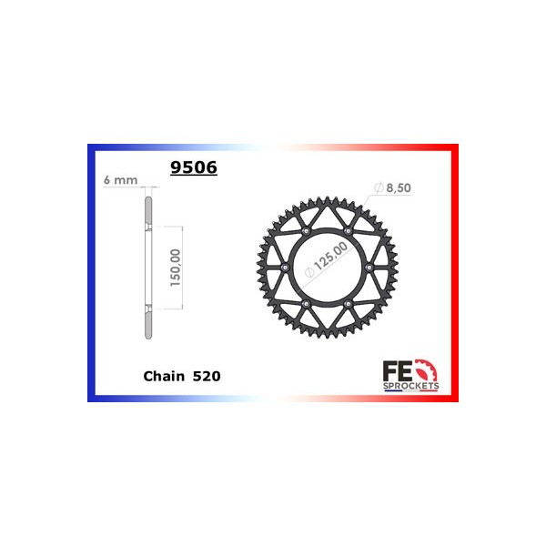 KXF.250 / KX.250.X '21/23 (4T) 13X50 RKGB520KXZ 