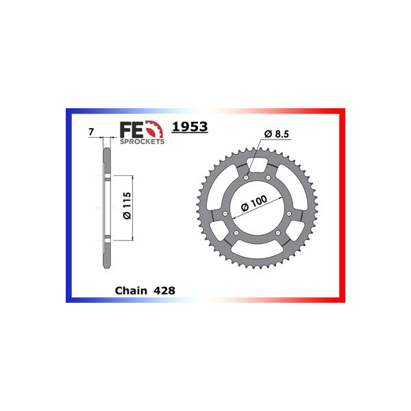 125.MOTARD PERFORMANCE '16 14X54 428H µ 