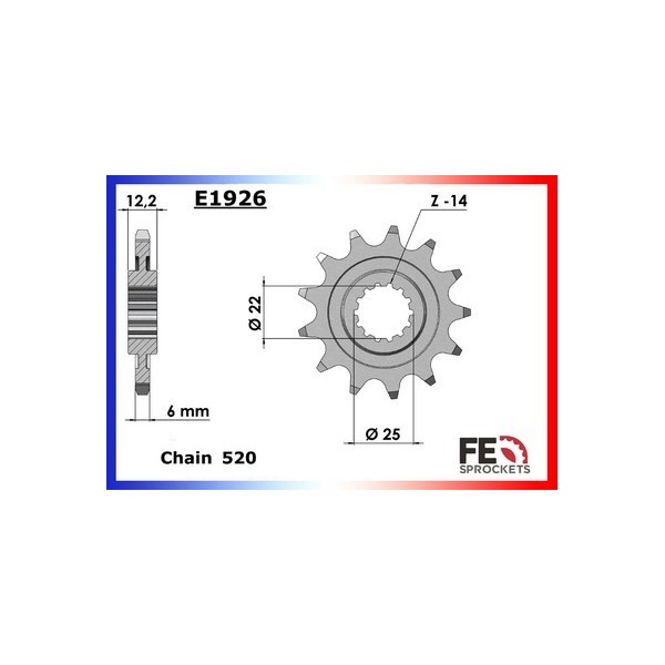 500.FLAT TRACK '20/21 13X52 RK520SO * 