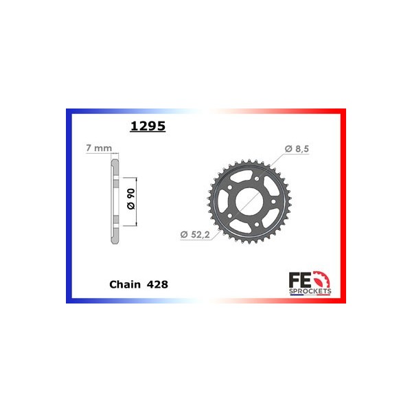 125.VISAR '19 15X38 RK428MXZ 