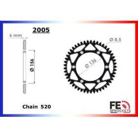 125.CR '95/97 12X50 RKGB520KXZ # 