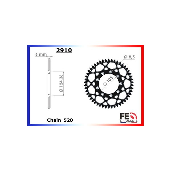 250.T-RIDE '06/17 12X47 RK520FEX 