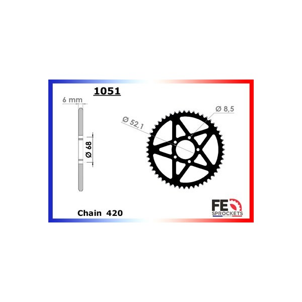 COURONNE ACIER SUR-RON ELECTRIQUE 30 420 