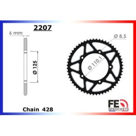 C/ALU SHERCO 50 SM /ENDURO '2021 52 428