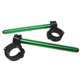 Paire de demi-guidons RACING ACCOSSATO a charnières (angle réglable 6