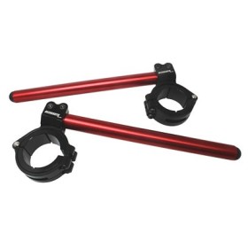 Paire de demi-guidons RACING ACCOSSATO a charnières (angle réglable 6