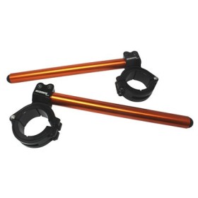 Paire de demi-guidons RACING ACCOSSATO a charnières (angle réglable 6