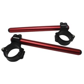 Paire de demi-guidons RACING ACCOSSATO a charnières (réhausse +10mm)