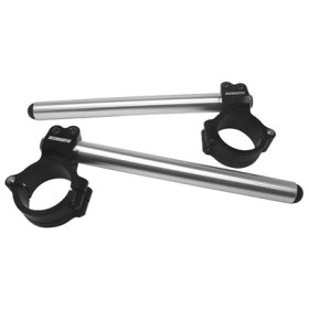 Paire de demi-guidons RACING ACCOSSATO a charnières (réhausse +10mm)