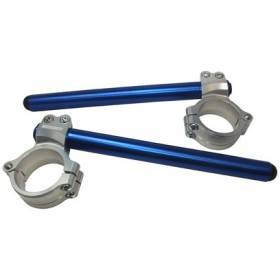 Paire de demi-guidons RACING ACCOSSATO a charnières (réhausse +10mm)