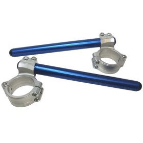 Paire de demi-guidons RACING ACCOSSATO a charnières (réhausse +20mm)