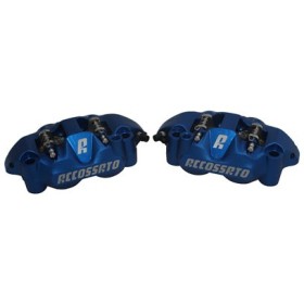 Paire d'étriers radial ACCOSSATO monobloc forgés (entraxe 108mm)