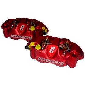Paire d'étriers radial ACCOSSATO monobloc forgés (entraxe 108mm)