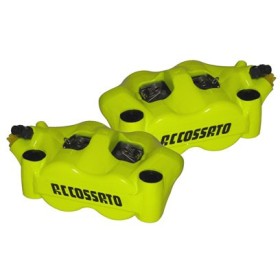 Paire d'étriers radial ACCOSSATO monobloc forgé (entraxe 100mm)