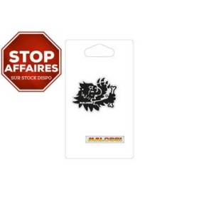 [1] JEUX AUTOCOLLANTS PVC fond d'ARGENT 