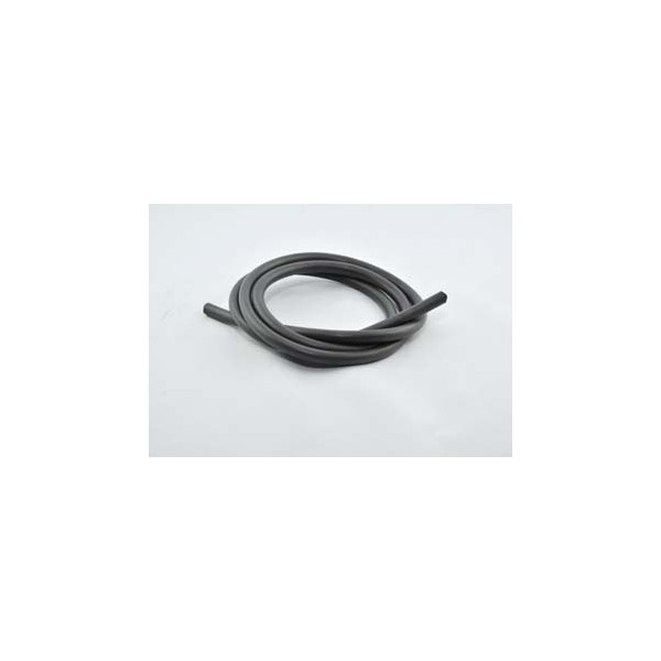 1 Mètre de cable d'Allumage en Silicone 7mm Noir. 