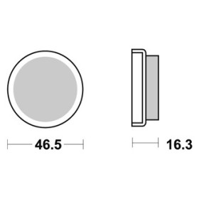 Plaquettes de freins AP RACING 