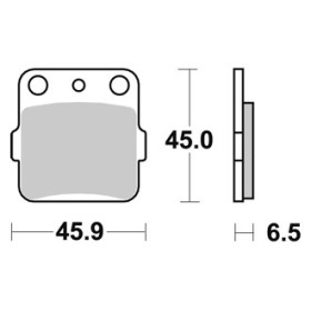 Plaquettes de freins AP RACING 