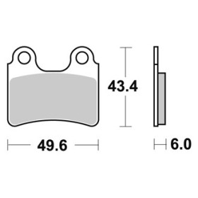 Plaquettes de freins AP RACING 