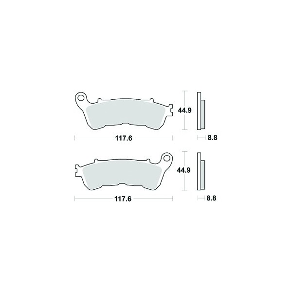 Plaquettes de freins AP RACING (Nouvelle Génération) 