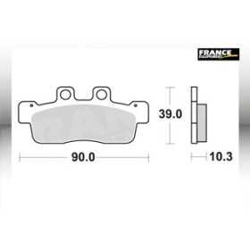 Plaquettes de freins AP RACING 