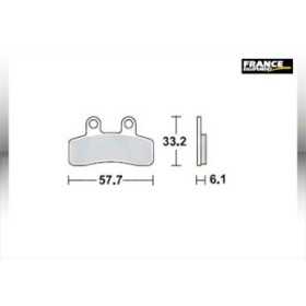 Plaquettes de freins AP RACING 