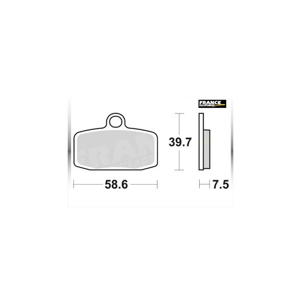 Plaquettes de freins AP RACING (Nouvelle Génération) 