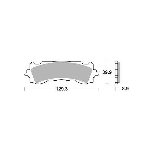 Plaquettes de freins AP RACING (Nouvelle Génération) 