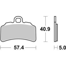 Plaquettes de freins AP RACING 