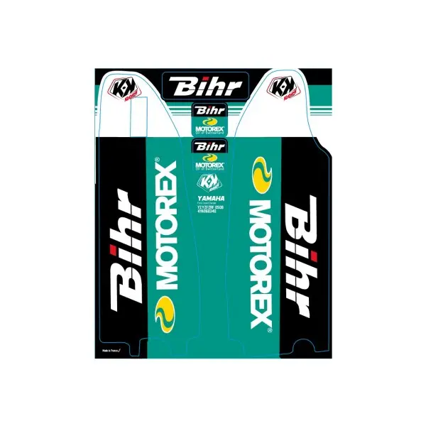 Kit de déco de fourche Bihr/Motorex KUTVEK YAMAHA YZ-YZF-WRF