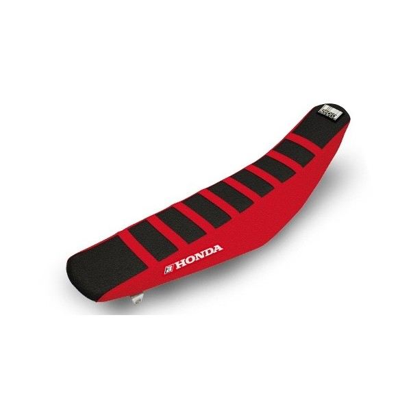 Housse de selle BLACKBIRD Zebra noire/rouge Honda CRF250/450R