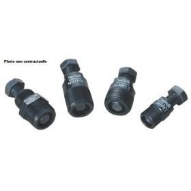 Arrache-volant d'allumage BUZZETTI M28x1 filetage intérieur/pas à droite - embout M14x1,25