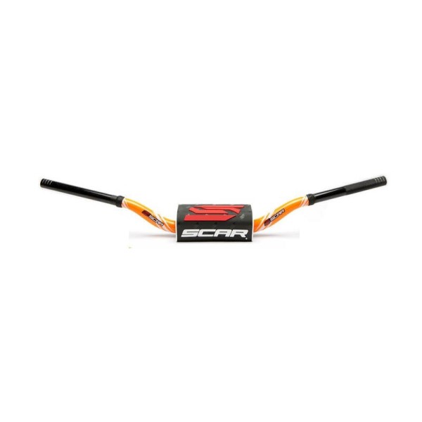 Guidon SCAR O² 28.6mm RC Mini 65/85 High - Graphic Colour orange