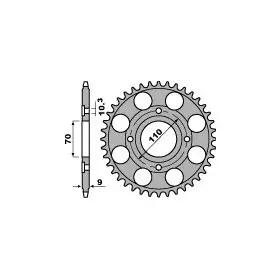 Couronne PBR acier standard 247 - 520