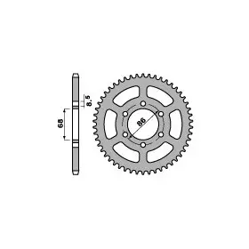Couronne PBR acier standard 473 - 520