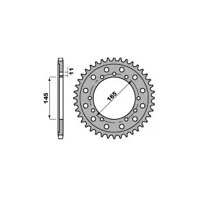 Couronne PBR acier standard 4367 - 525