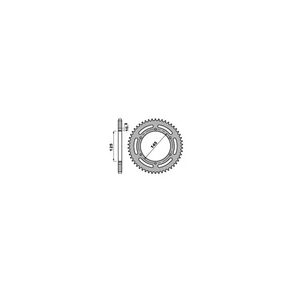 Couronne PBR acier standard 866 - 520