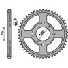 Couronne acier PBR 56 dents chaîne 428 Suzuki VL125 