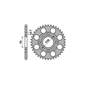 Couronne PBR acier standard 246 - 530