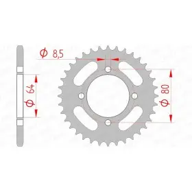 Couronne AFAM acier standard 12101 - 420