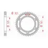 Couronne AFAM acier standard 12601 - 530