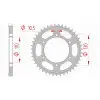 Couronne AFAM acier standard 12815 - 525