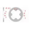 Couronne AFAM acier standard 92401 - 520