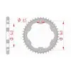 Couronne AFAM acier standard 92634 - 525