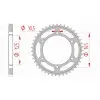 Couronne AFAM acier standard 12603 - 525