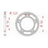 Couronne AFAM acier standard 10517 - 525
