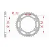 Couronne AFAM acier standard 12606 - 525