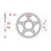 Couronne AFAM acier standard 10215 - 520