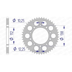 Couronne AFAM aluminium Ultra-Light 11509 - 520