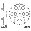 Couronne acier 36 dents JT Sprockets type 19 chaîne 520 AFI 125 REPLICA 1988-92